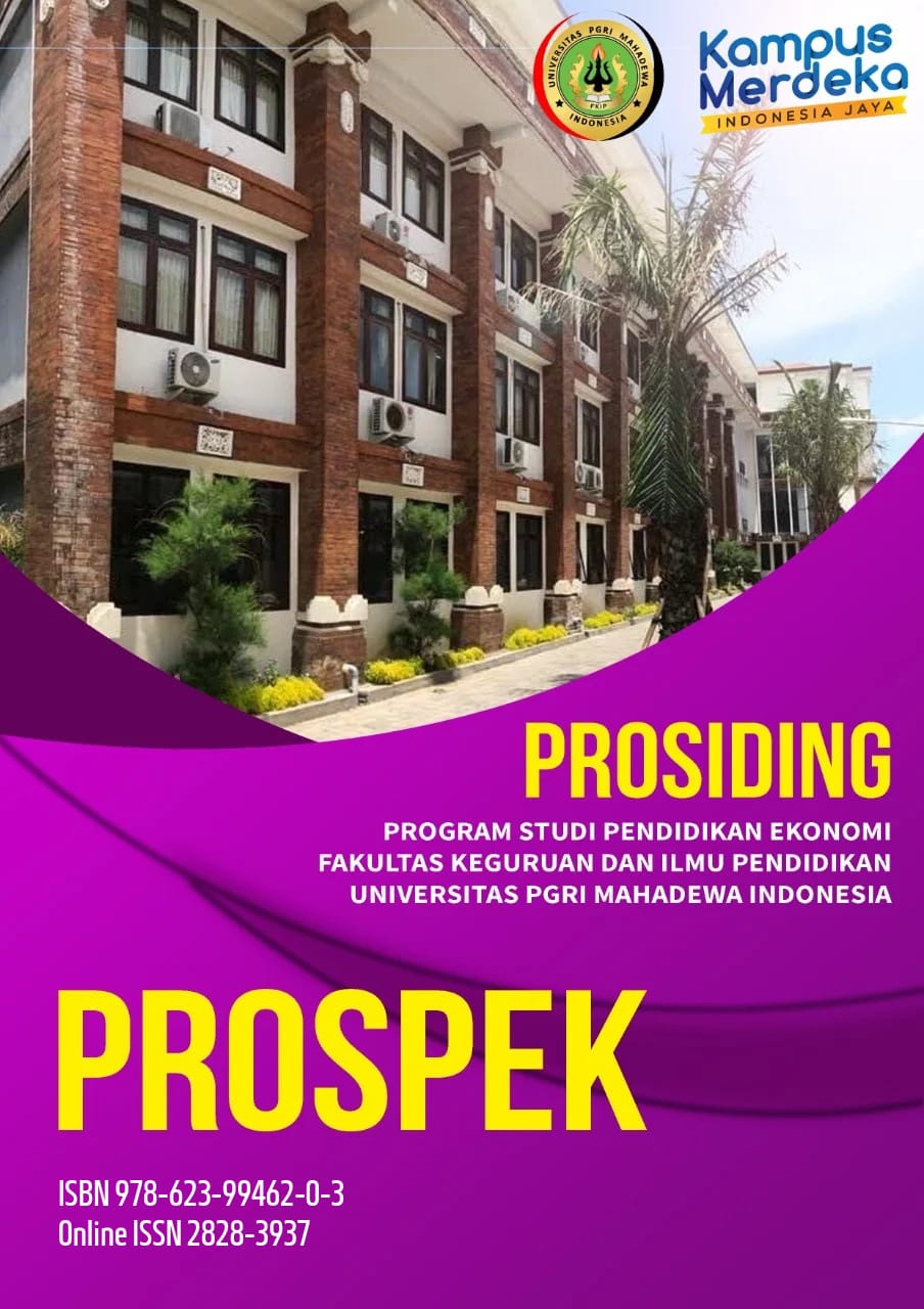 					View Vol. 5 No. 1 (2026): PROSPEK "Deep Learning Dalam Pendidikan Ekonomi Untuk Mendukung SDGS"
				